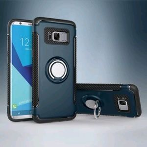 Galaxy s8 Shockproof armor ring holder case